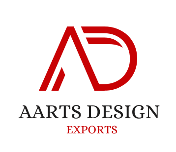 black and red modern simple initial ad letter logo